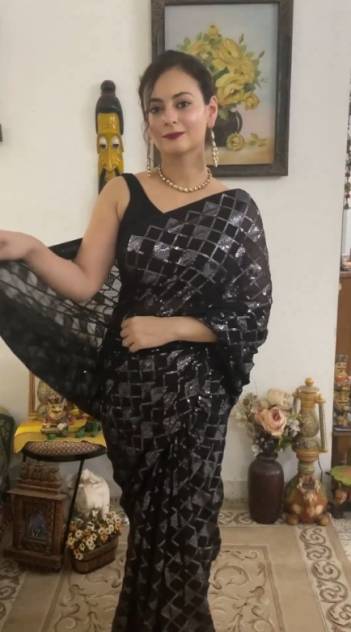 D.NO. BT305 BY BT HEAAVY GEORGETTE SAREE MANUFACTURER IN INDIA